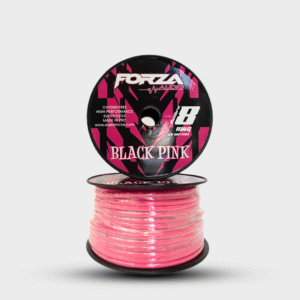 Cable Calibre 8 AWG Largo 50 Metros Black Pink